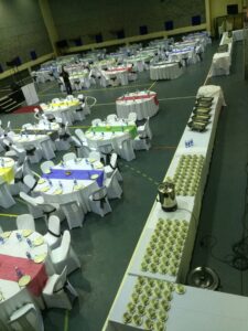 300pax Gala set up