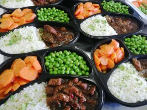 Catering meal Beef trinchado