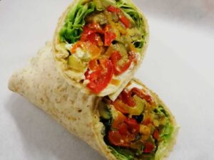 Catering Grilled veggie wrap