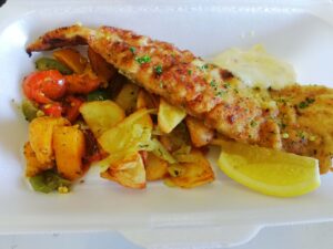 Pan-fried Hake