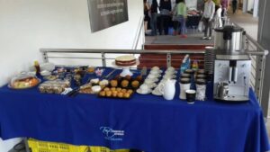 Pop up canteen set up - Direct Axis