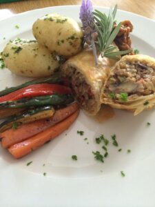 Vegetarian wellington